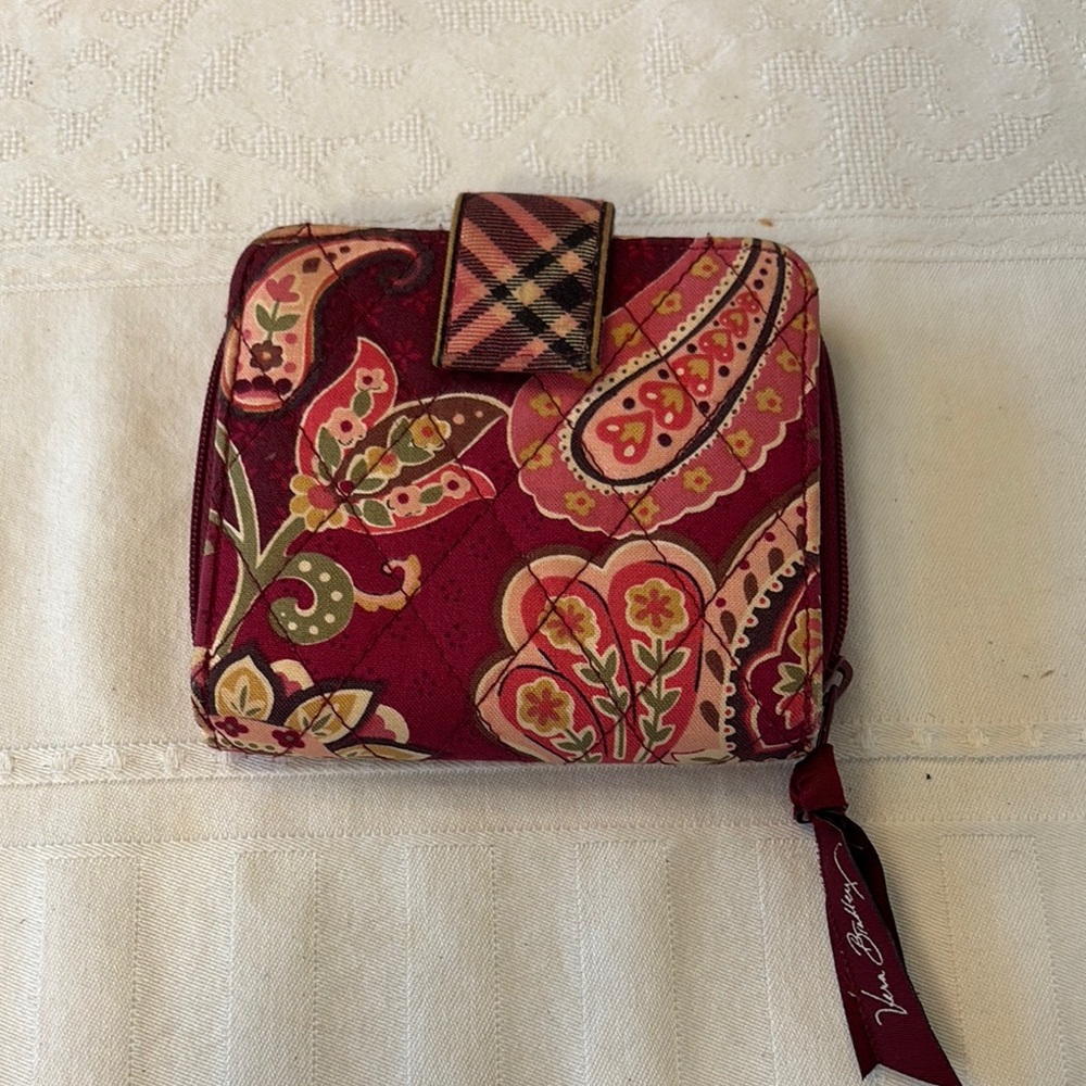 EUC Vera Bradley Mini Wallet